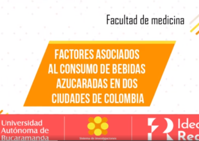 Laura M. Pinto C.  Daniela Ramírez H.  Luis E. Ariza A.  Factores asociados al consumo de bebidas azucaradas en escolares de dos ciudades de Colombia.