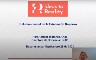 Adriana M. Martínez A.   Inclusión en la educación superior