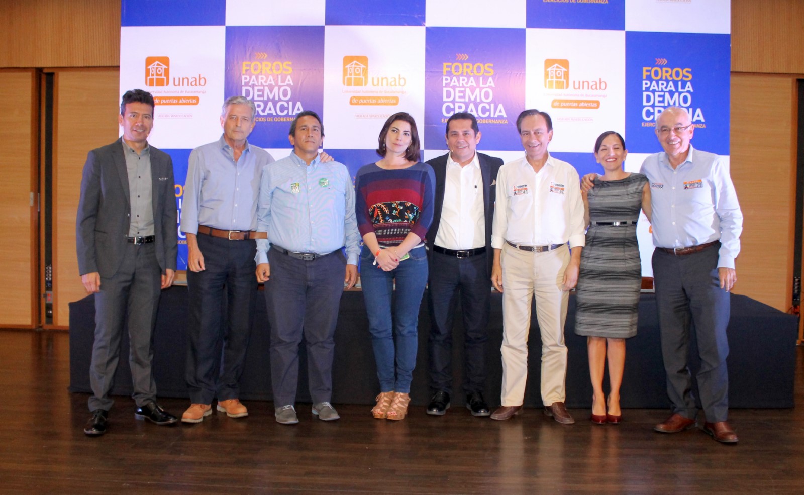 Candidatos hablaron en Foros para la Democracia