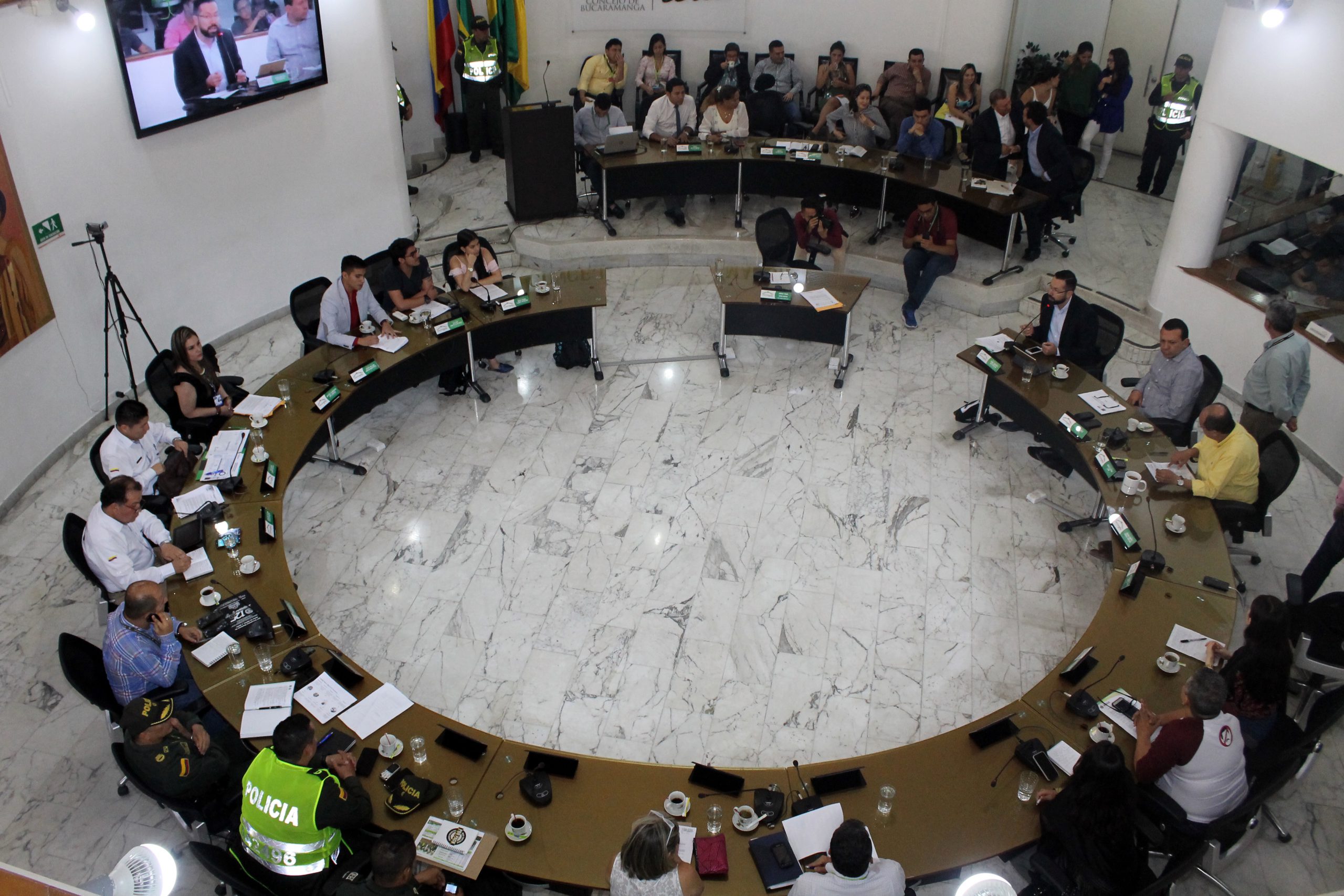 La UNAB hizo presencia en el Concejo de Bucaramanga
