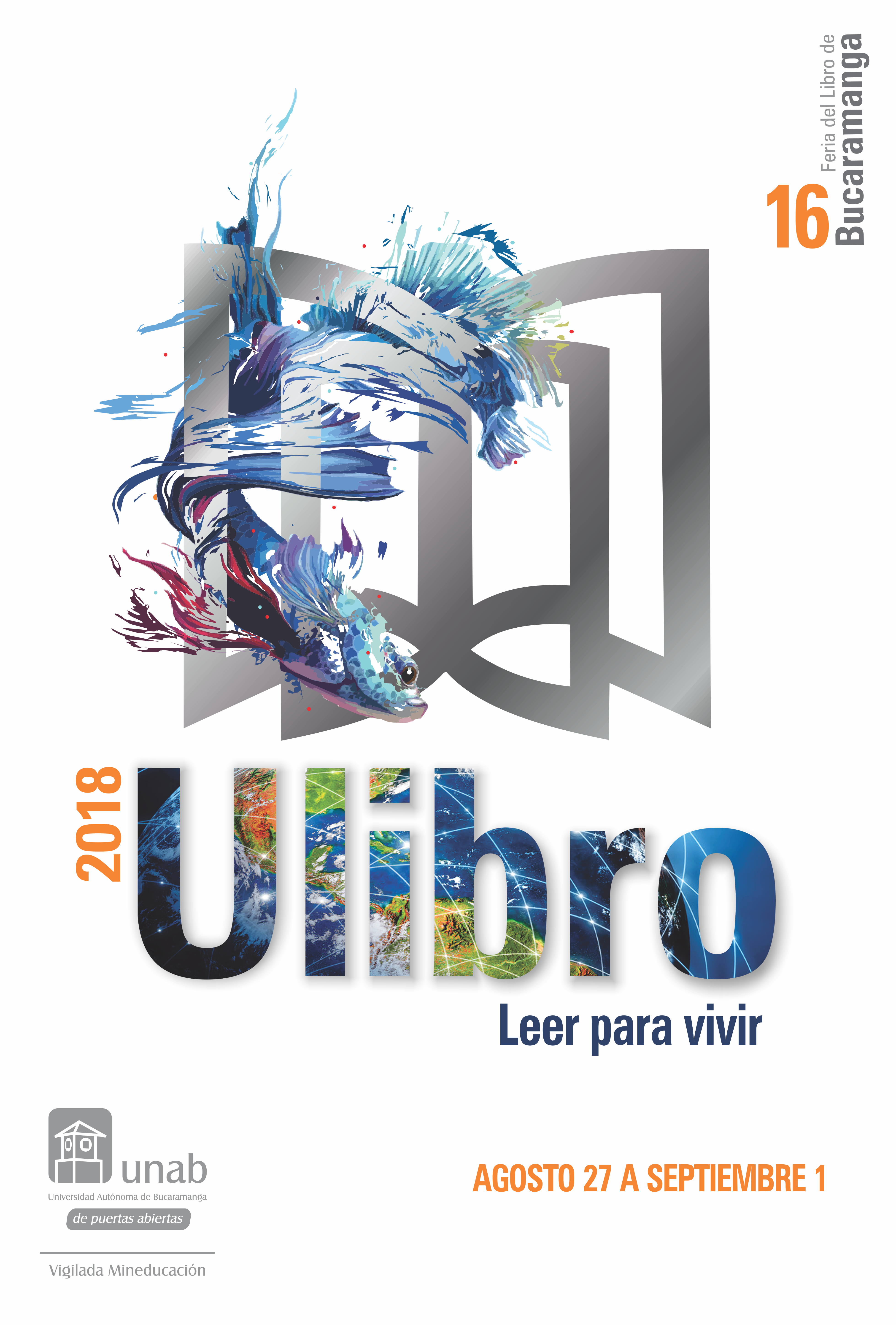 ¡Lista la programación de Ulibro 2018!