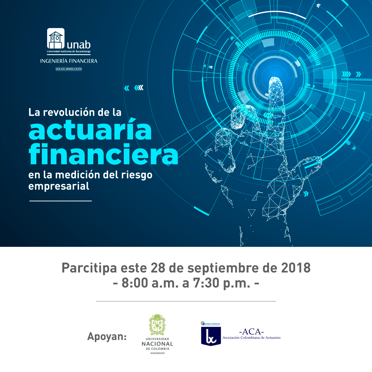 Primer seminario de actuaría financiera en Bucaramanga