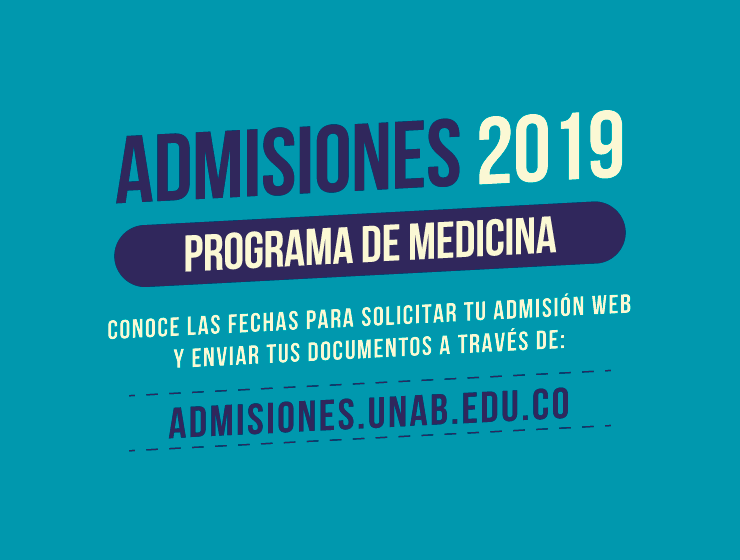 Abiertas las admisiones para el programa de Medicina