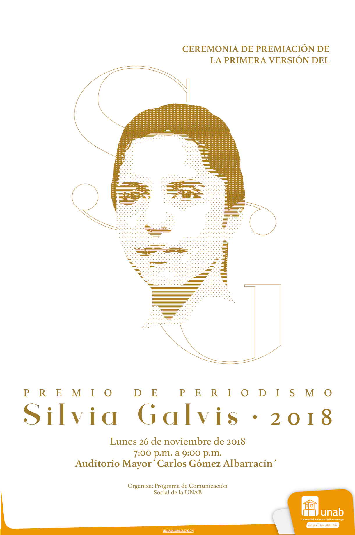 UNAB entrega Premio de Periodismo Silvia Galvis 2018