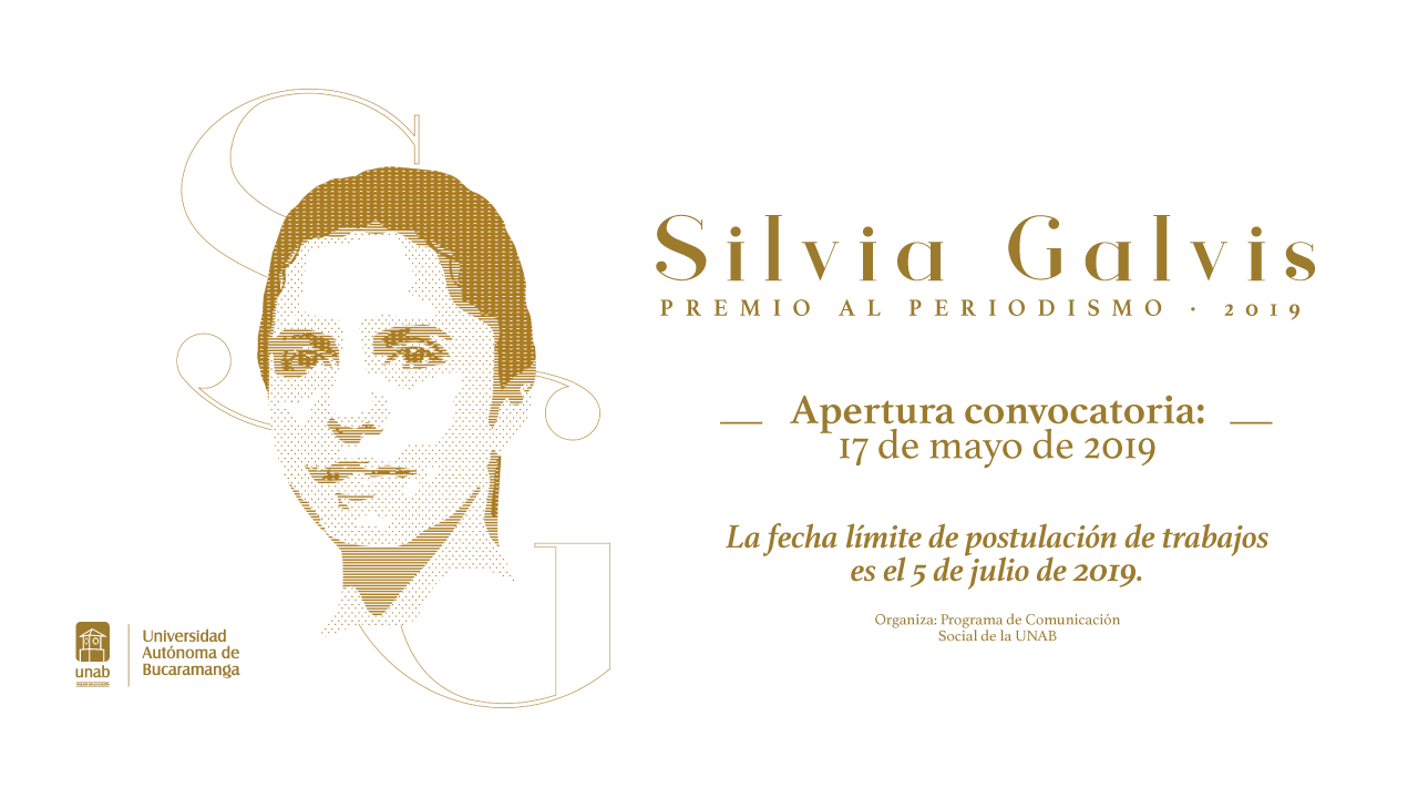 Nueva edición Premio de Periodismo Silvia Galvis 2019