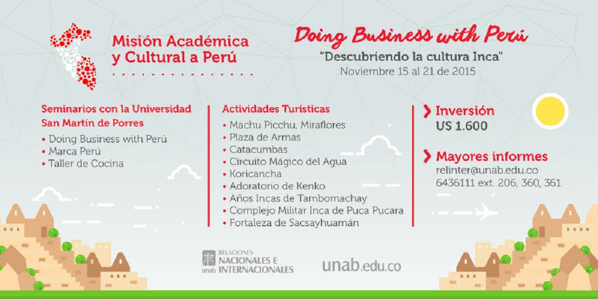 Misión académica a Perú