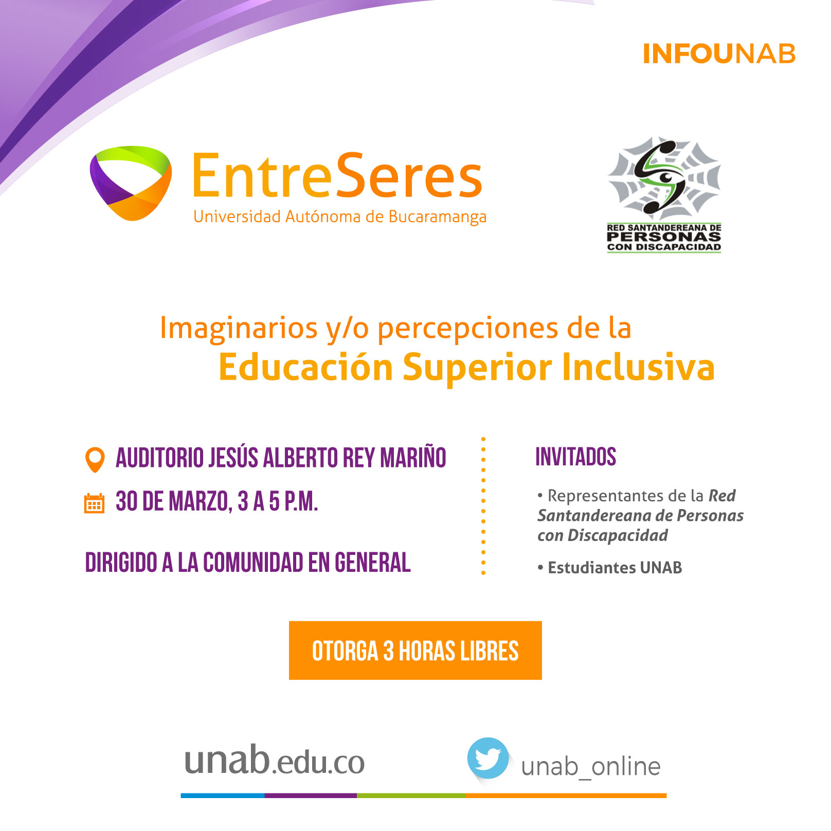 Panel Imaginarios y Percepciones de Educación Superior Inclusiva