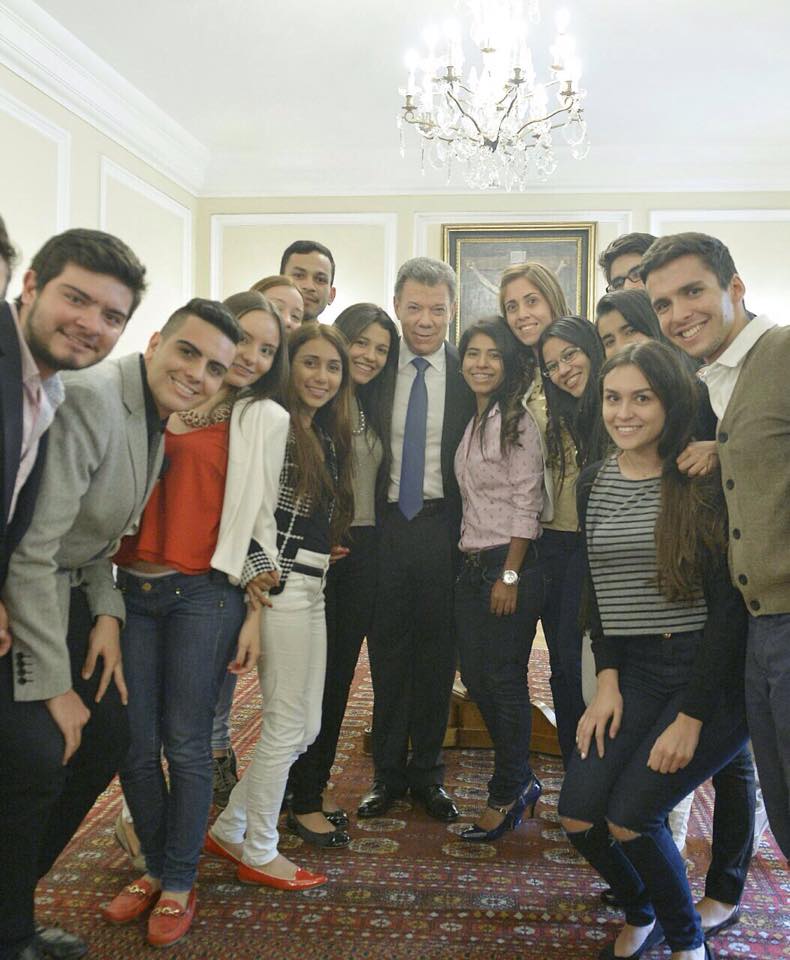 Visita de estudiantes de Derecho al Congreso de la República