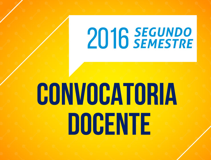 Convocatoria Docente Programa de Contaduría presencial