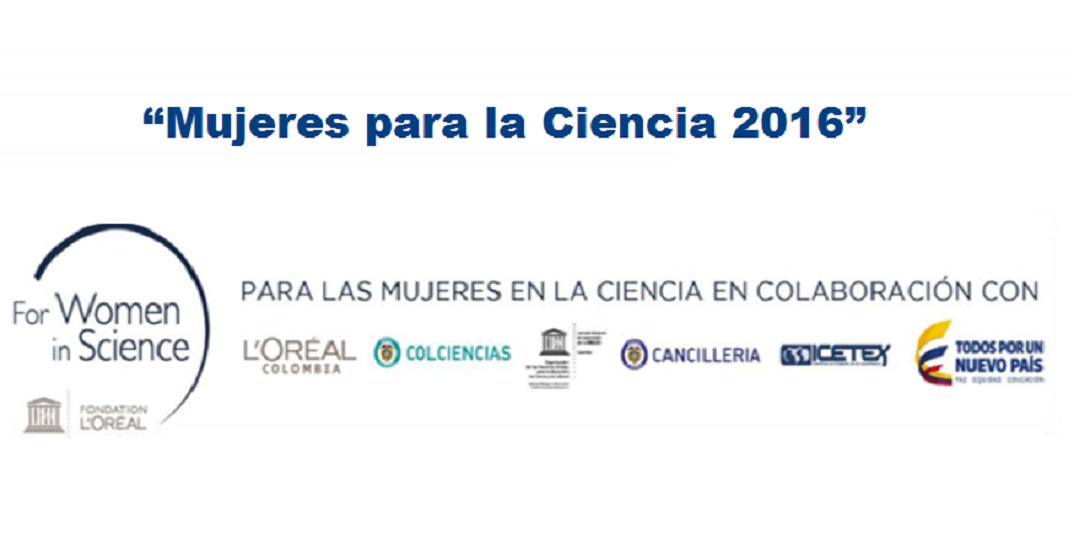 Convocatoria «Mujeres para la Ciencia 2016»
