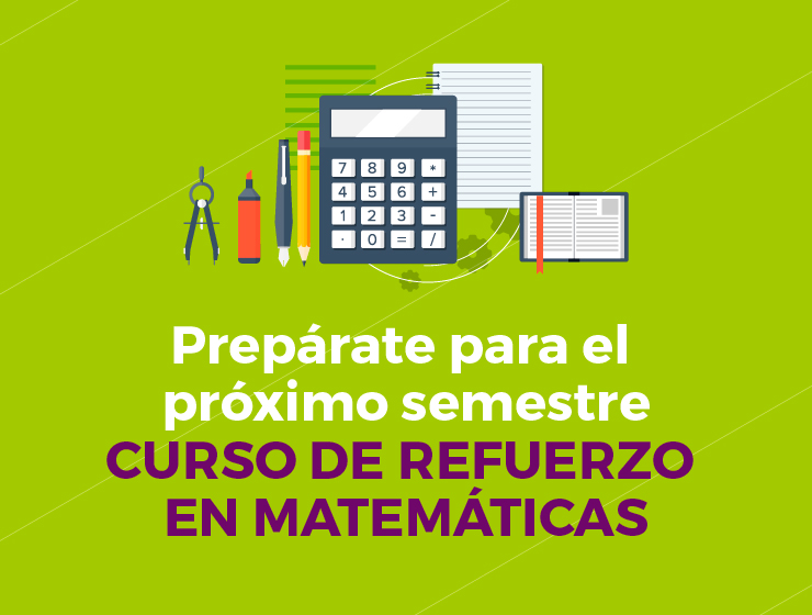 Curso de refuerzo en matemáticas