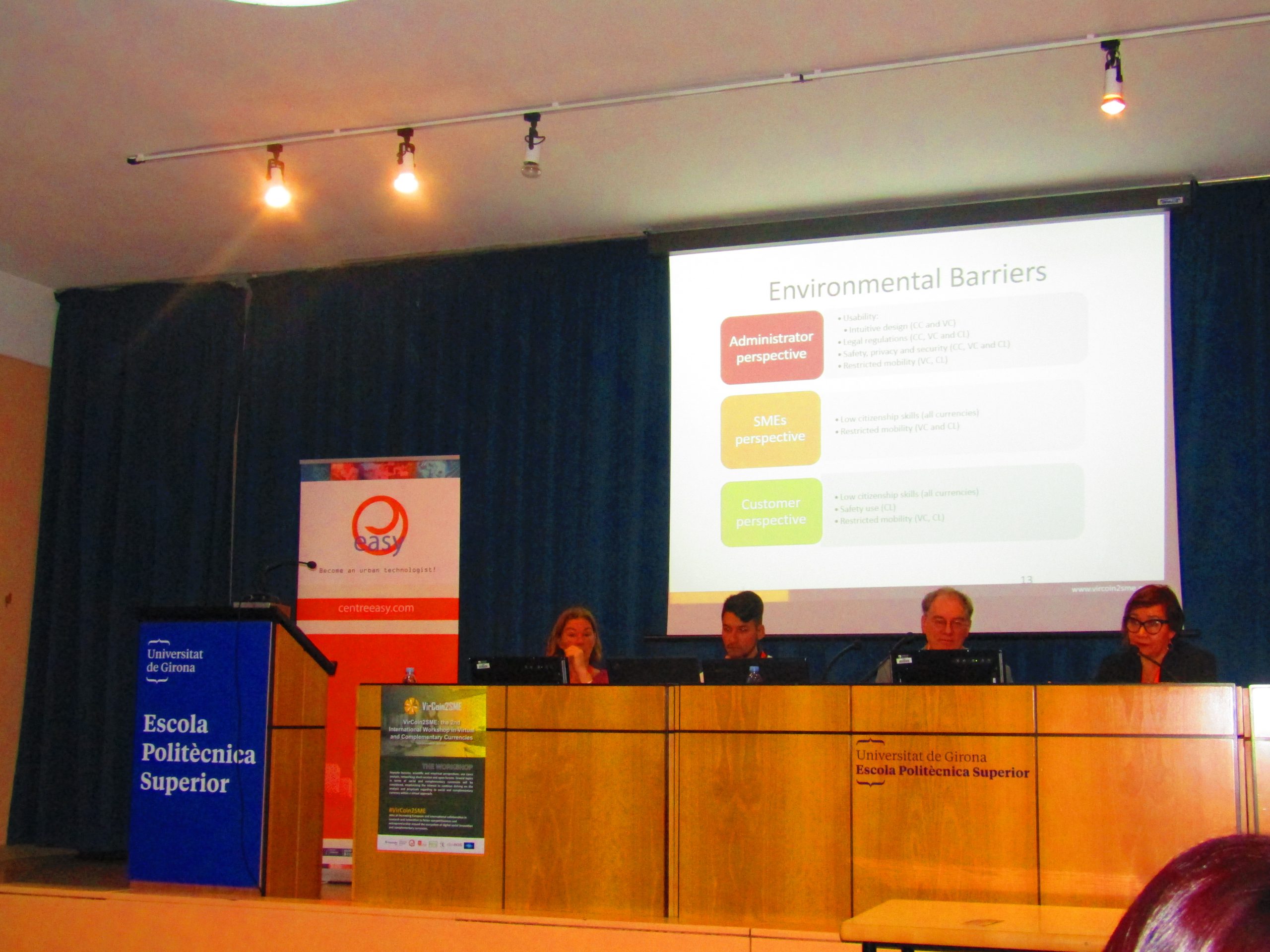 Docente UNAB participó en Vircoin2sme WORKSHOP: Social digital innovation and virtual currencies en España