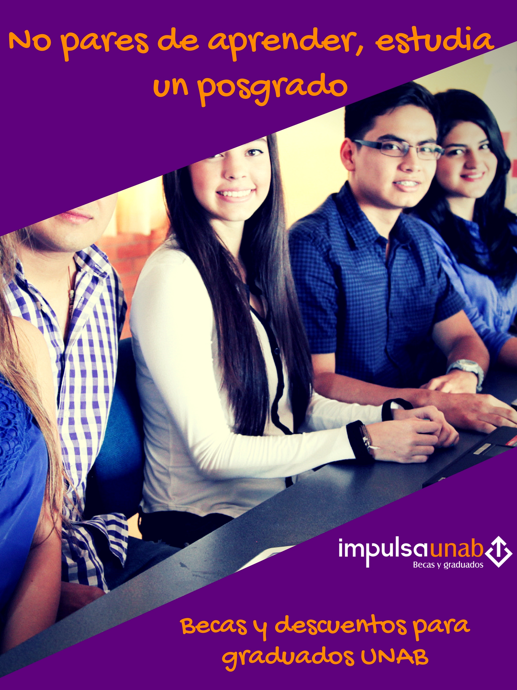 Inicia tu posgrado y aprovecha los descuentos para graduados UNAB