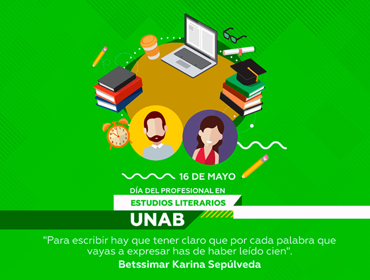 Feliz día del Profesional en Estudios Literarios UNAB