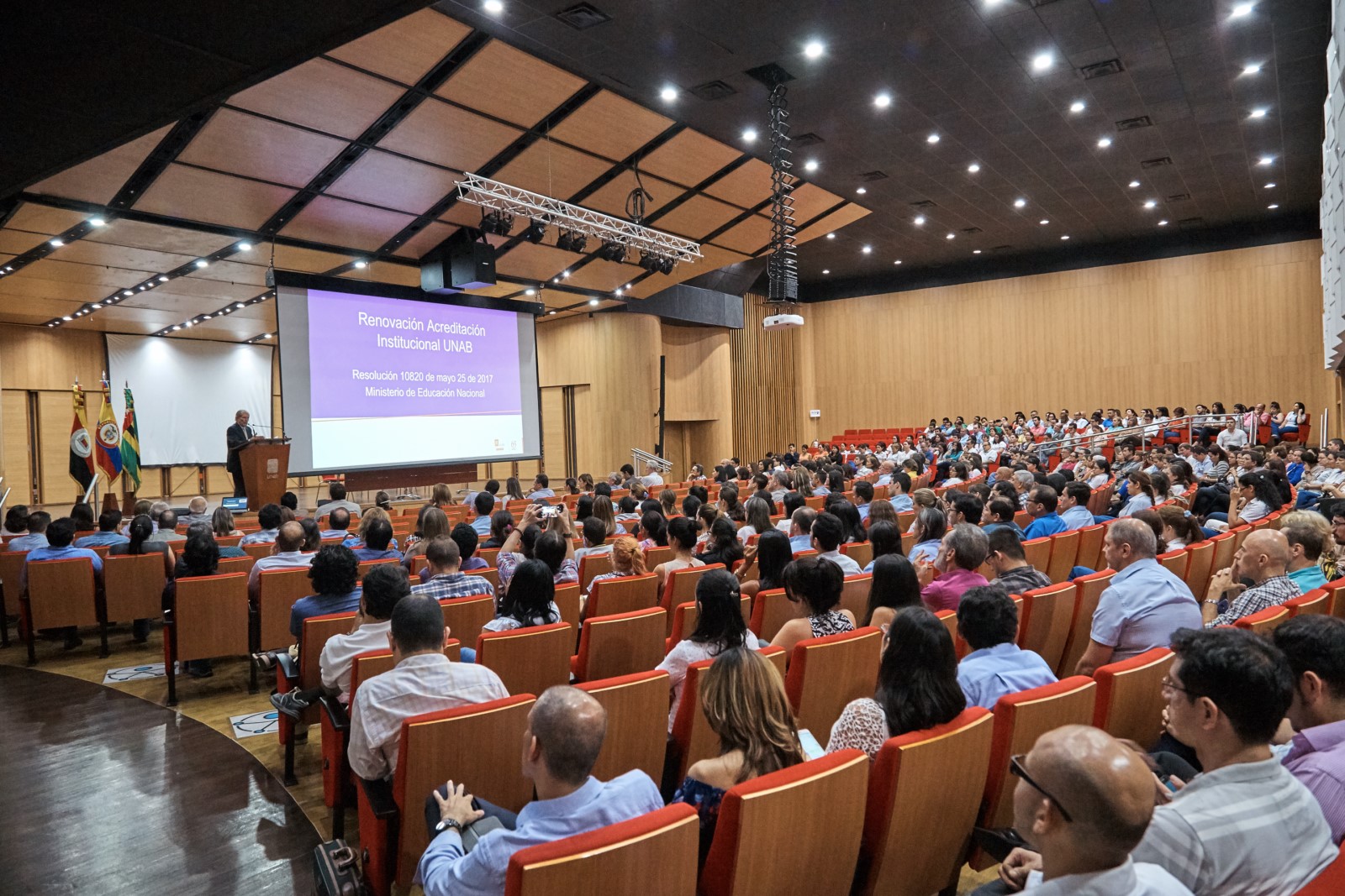 Mineducación otorga a la UNAB acreditación institucional de alta calidad por 6 años