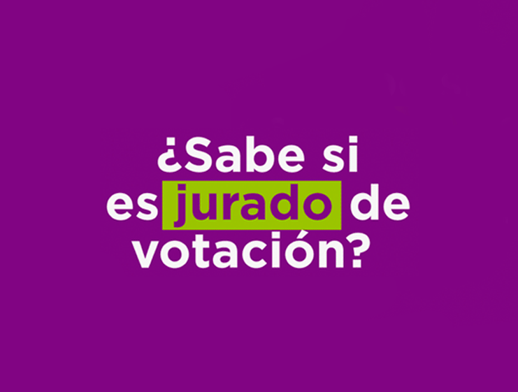 Consulte si es jurado de votación en las elecciones del 27 de octubre