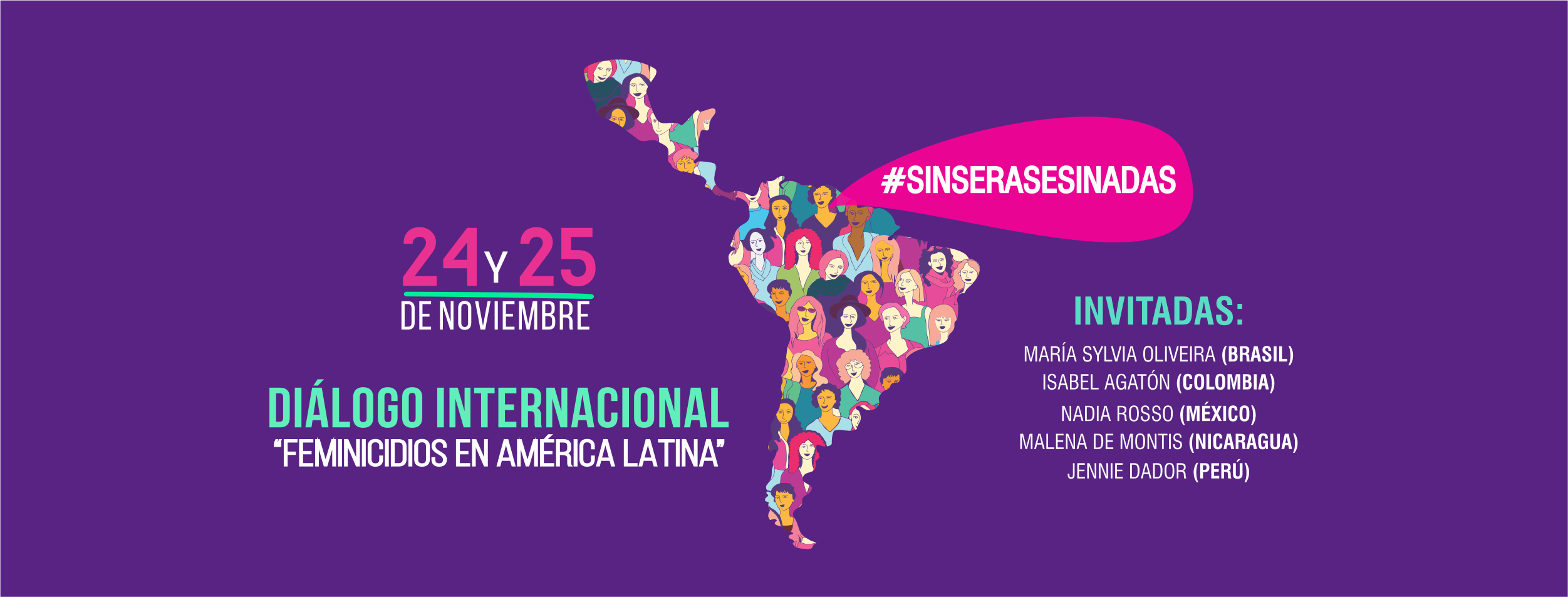 En la UNAB se realizará diálogo internacional sobre feminicidios en América Latina