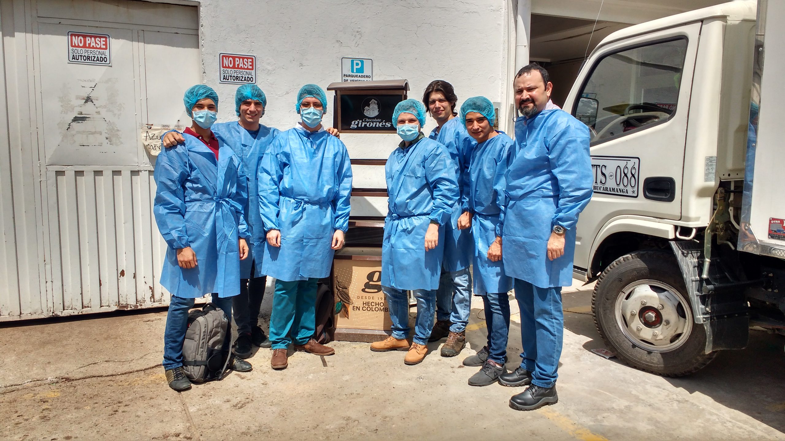 Ingeniería Mecatrónica de Visita en Chocolate Gironés