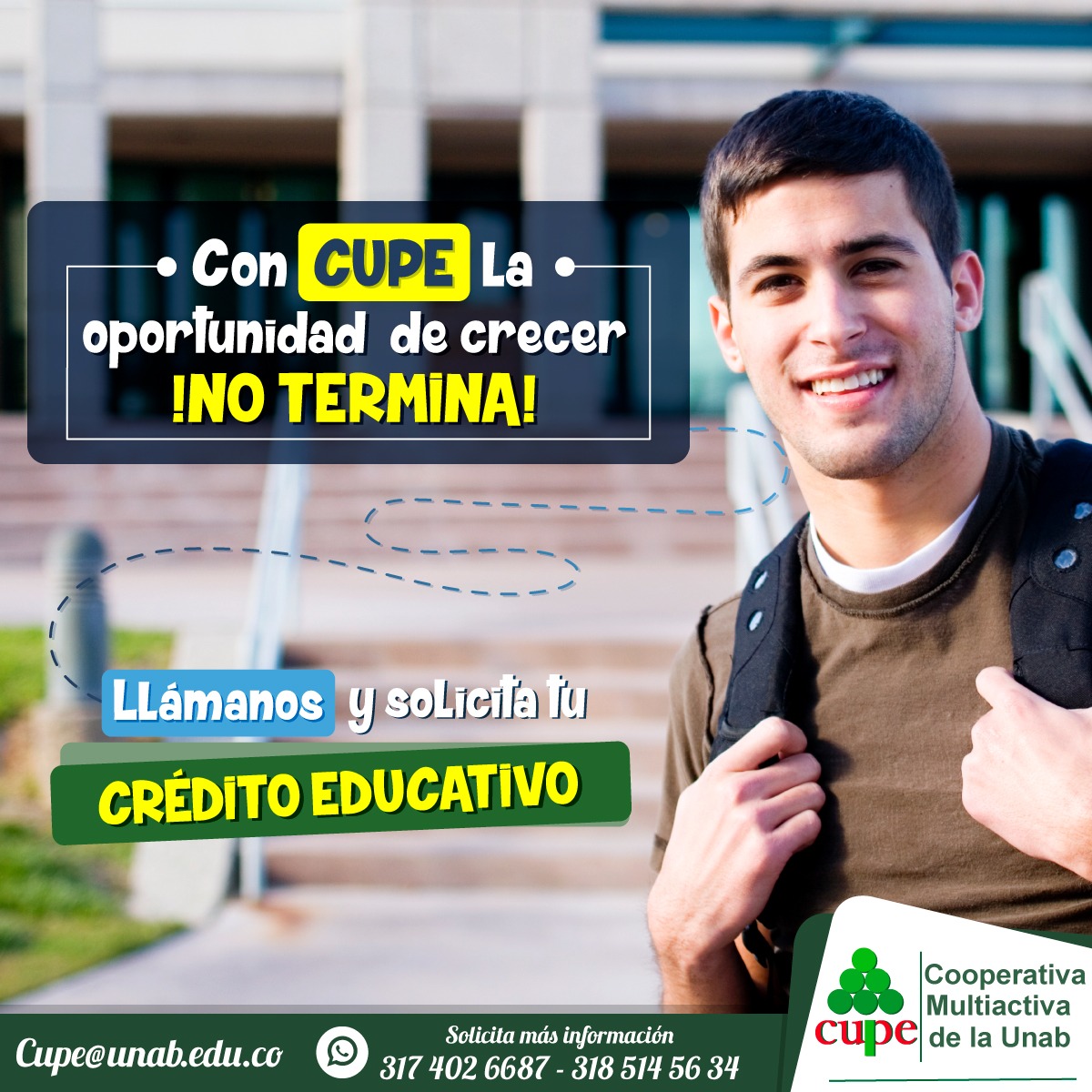 Créditos educativos con CUPE