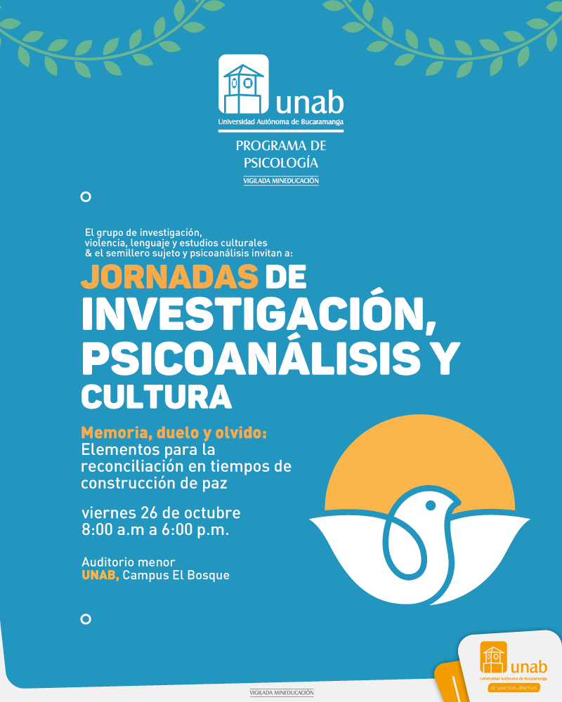 Jornadas de Investigación, Psicoanálisis y Cultura