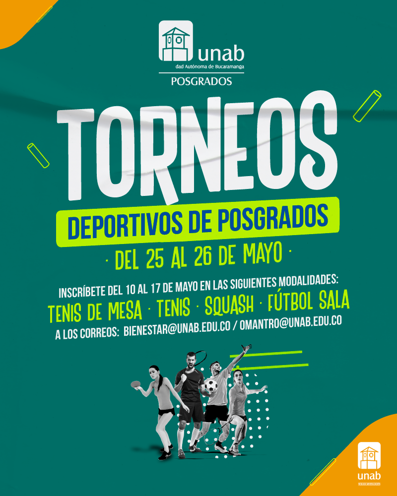 Torneo deportivo posgrados