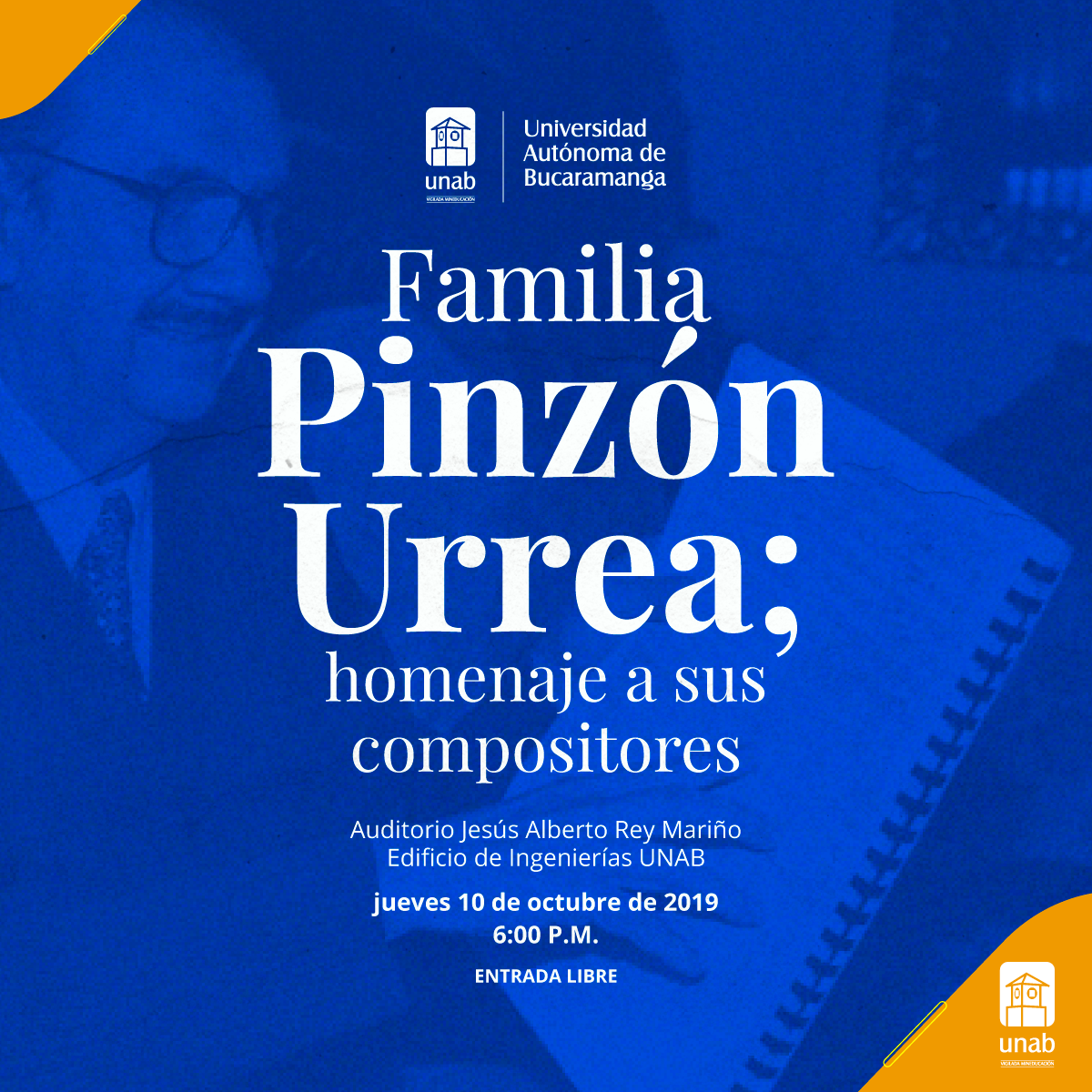 Concierto de homenaje a los compositores de la familia Pinzón Urrea