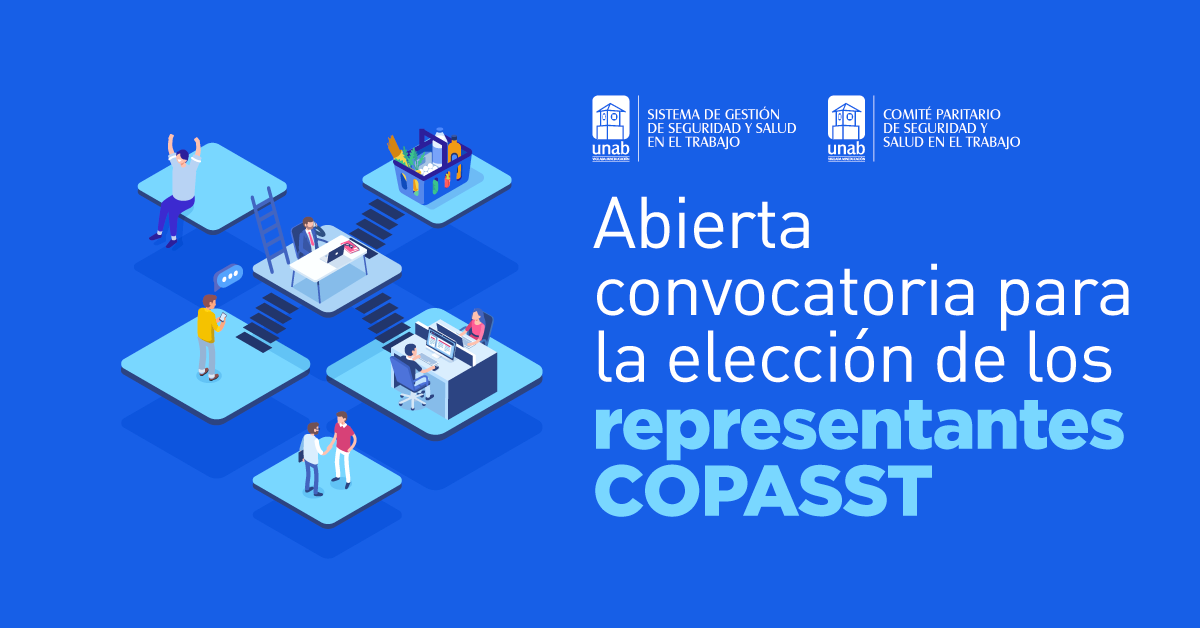 Hoy último día para elegir a su representante del COPASST