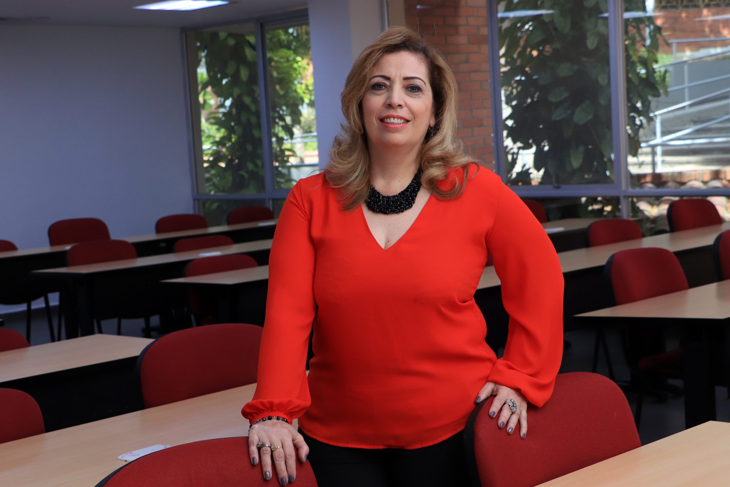 Ruth Ruiz, una docente egresada UNAB orgullosa de trabajar en la Institución