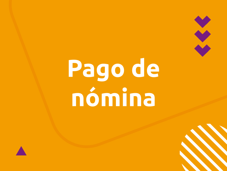 Pago de nómina marzo 2020