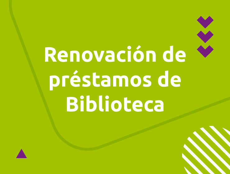 Nueva fecha de renovación de préstamos de Biblioteca