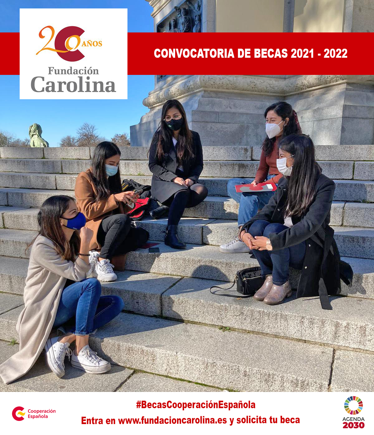 Convocatoria de Becas de la Fundación Carolina 2021-2022