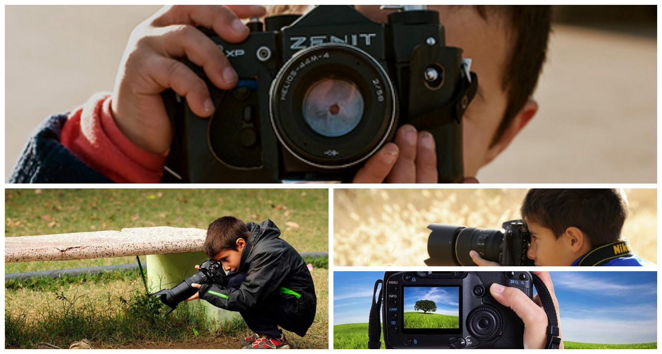 Taller de fotografía para niños mayores de 8 años