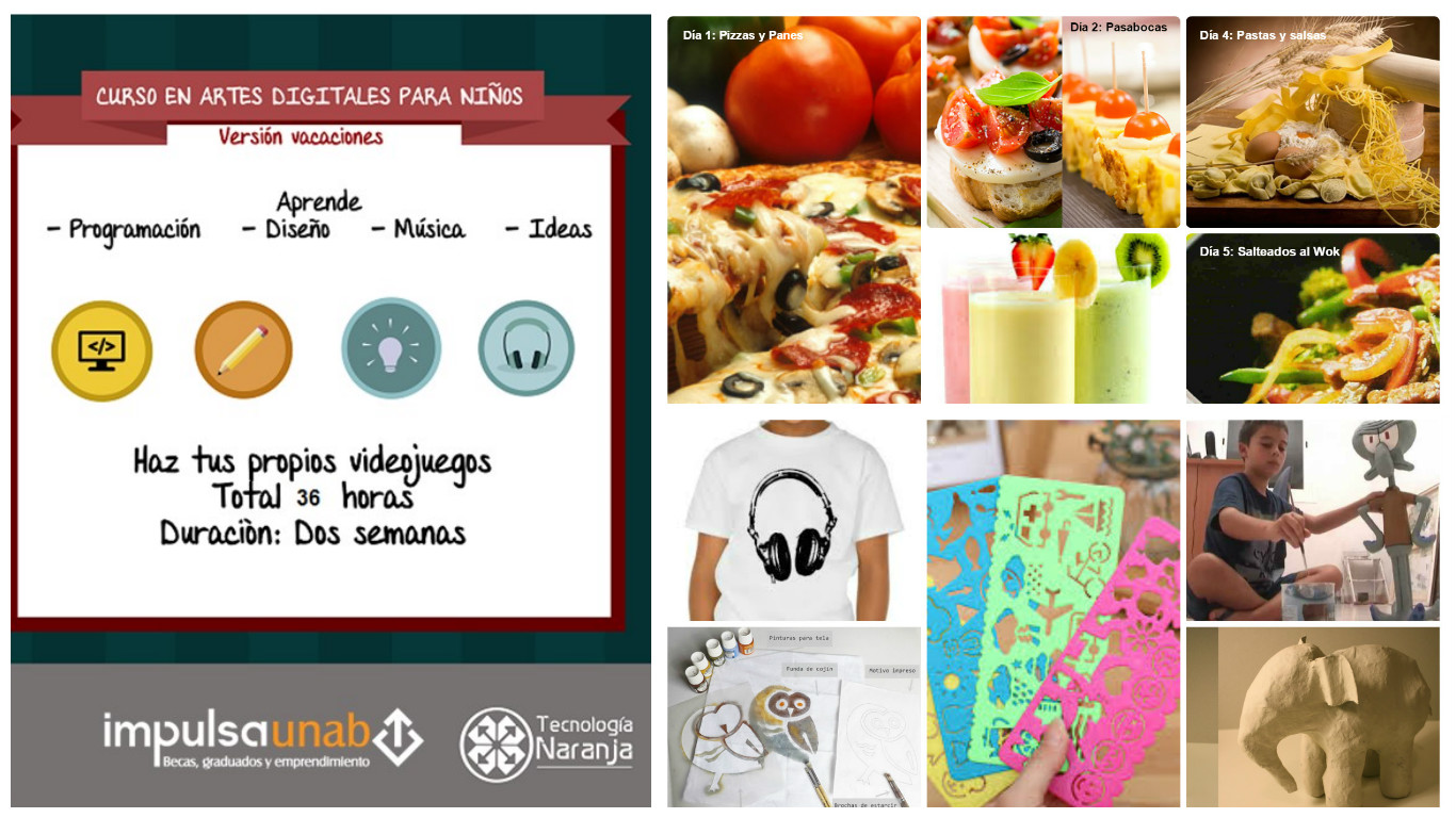 10%  de descuento para administrativos en los cursos de vacaciones para niños