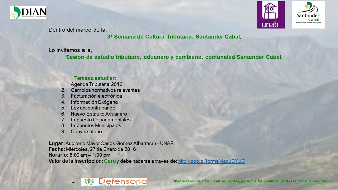 Seminario de actualización tributaria