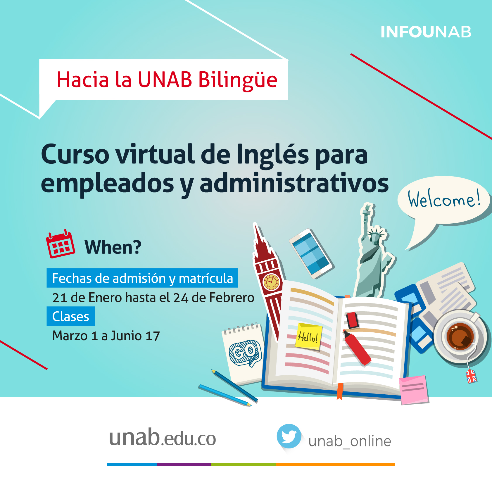 Curso de inglés para administrativos