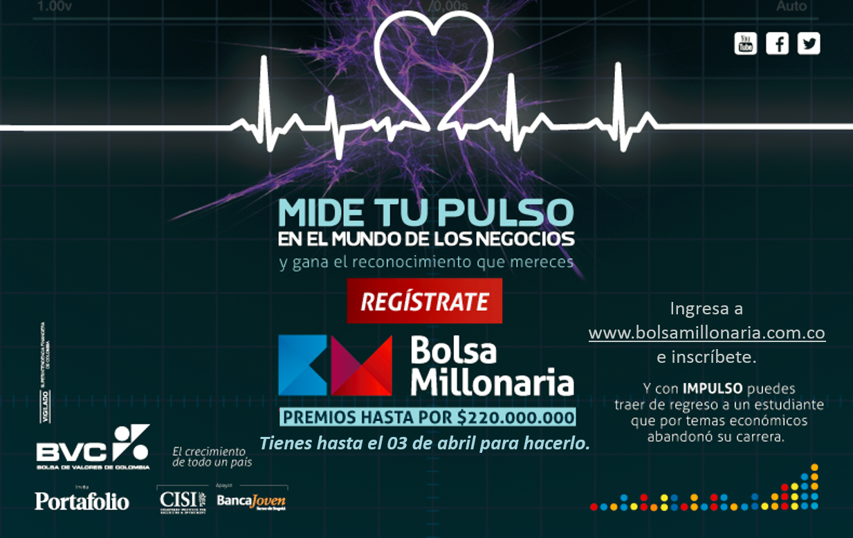 Concurso bolsa millonaria