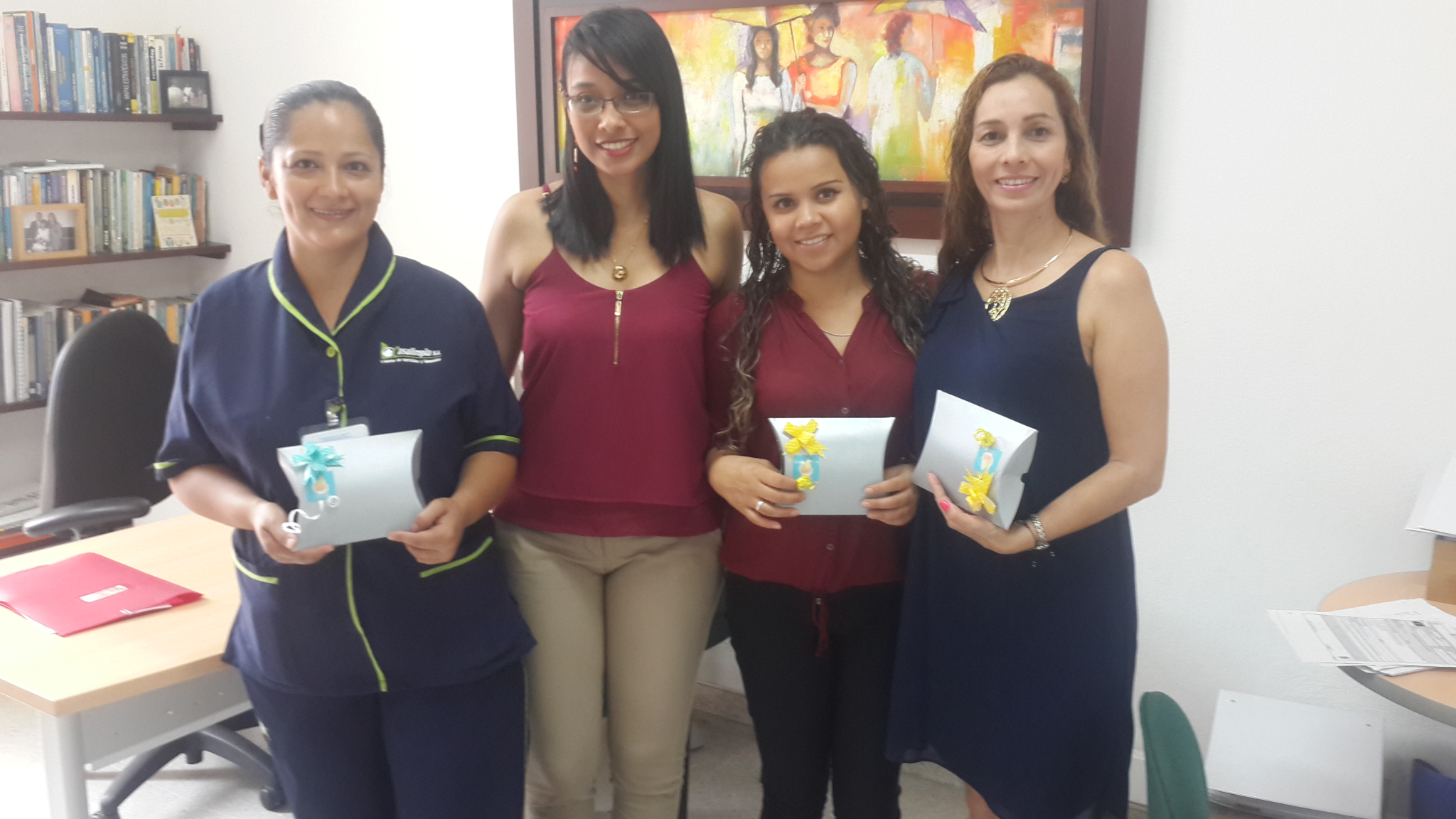 Ganadoras bonos de SPA  Jornada de salud SALUNAB