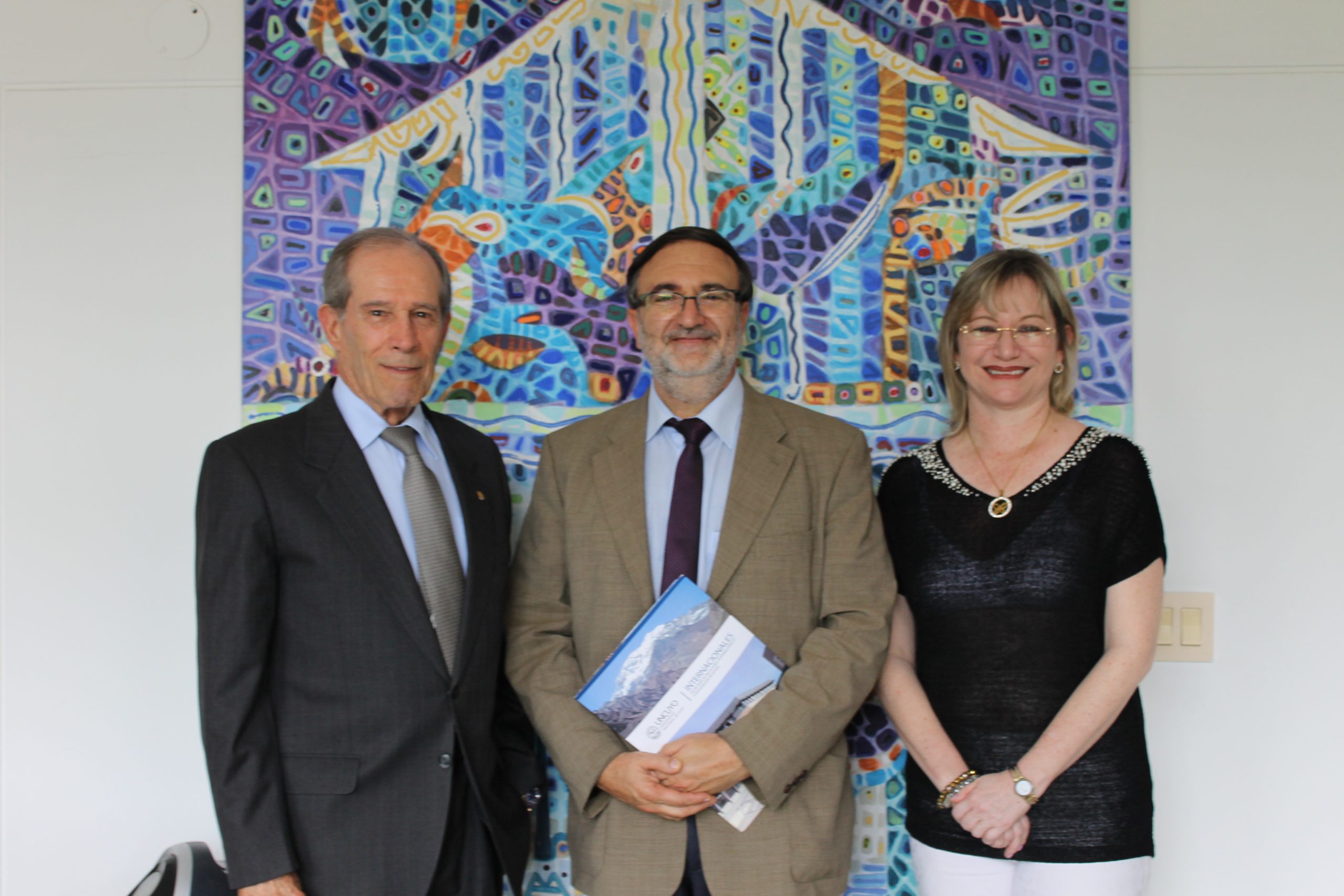 Representante de la Universidad Nacional de Cuyo visitó la UNAB