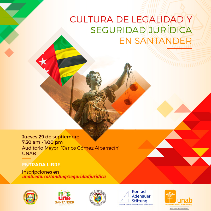 Cultura de Legalidad y Seguridad Jurídica en Santander