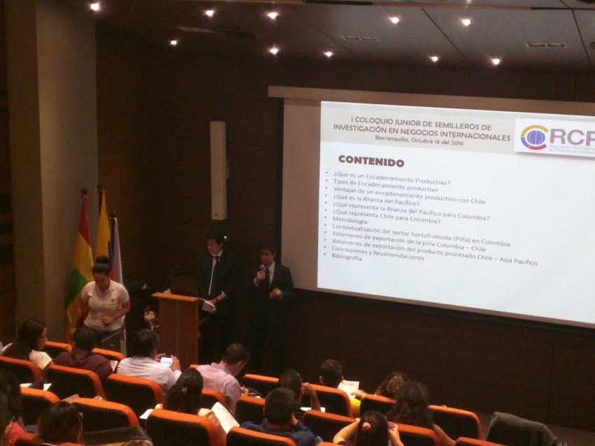 «Encadenamiento productivo de la piña alianza Pacífico-Chile propuesta de investigación estudiantes semillero Negistan