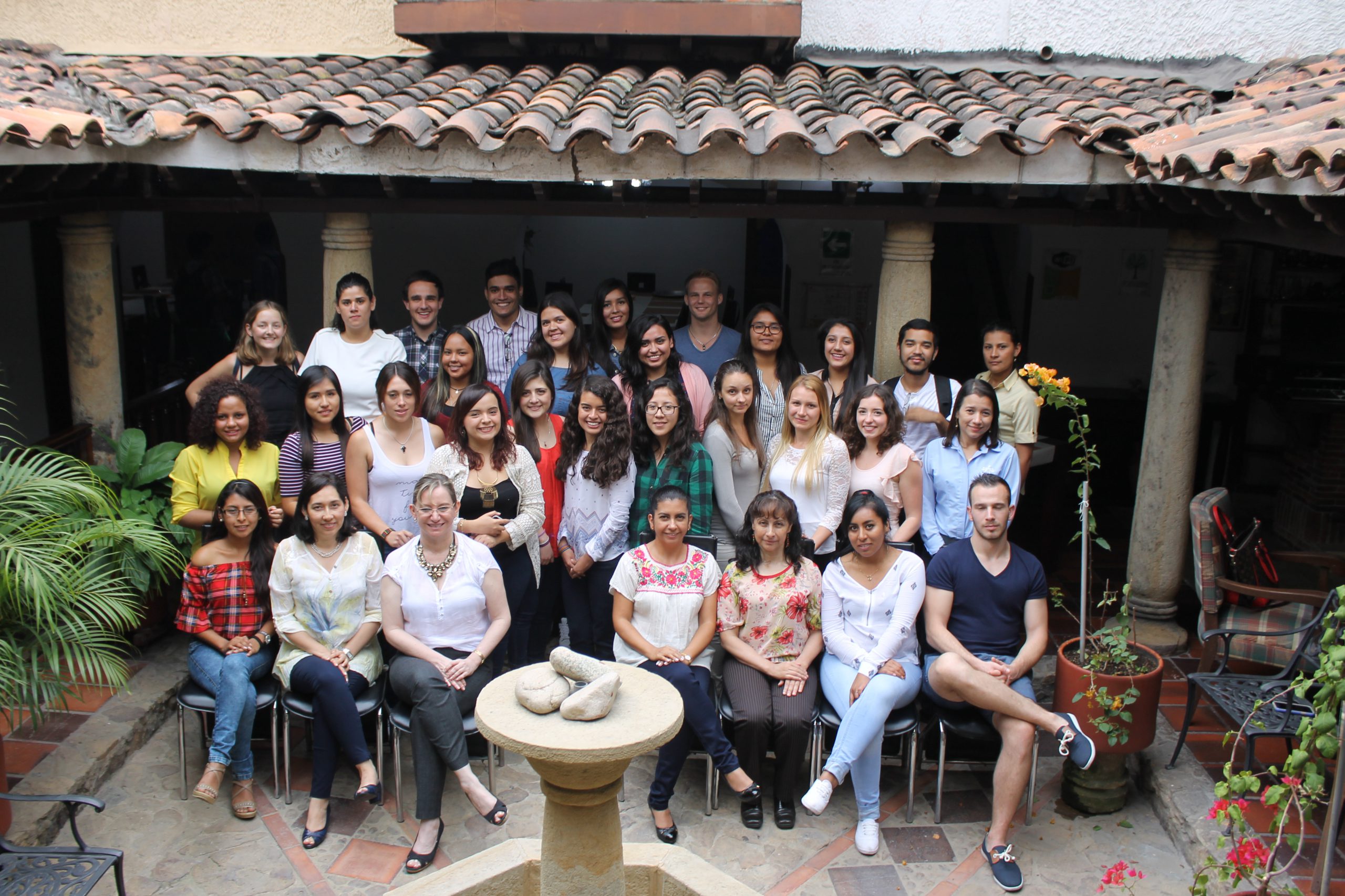 Bienvenidos estudiantes de intercambio