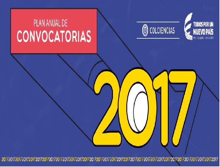 Plan Anual de Convocatorias Colciencias 2017