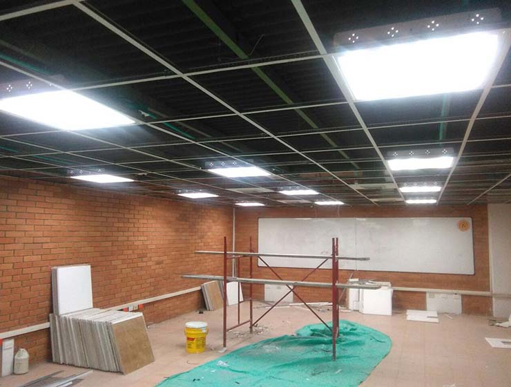 Avance obra 5º piso edificio ingenierías