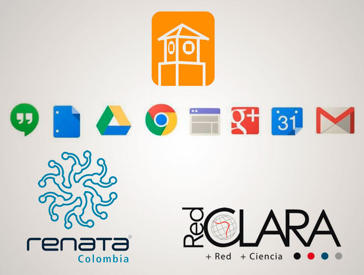 Servicios de Google a través de RENATA