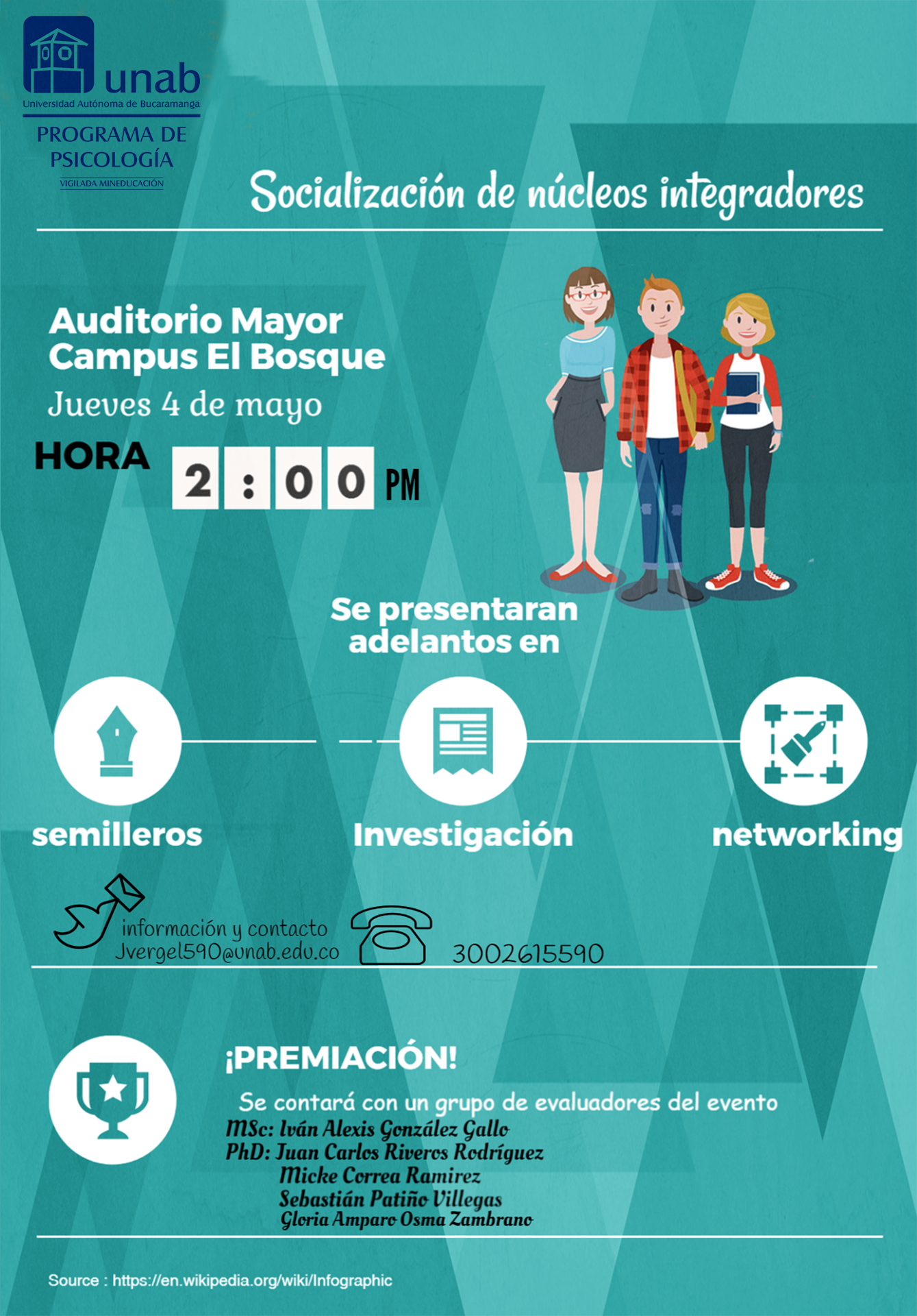 Socialización de núcleos integradores