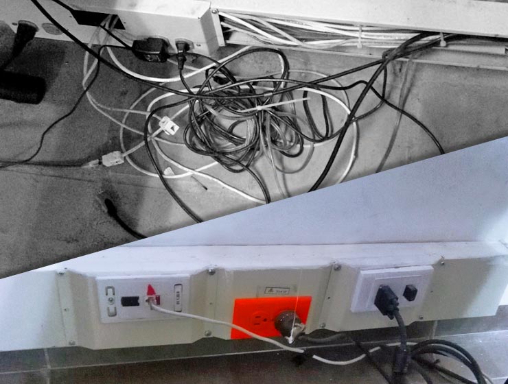 Mantenimiento aulas y salones con dotación TIC