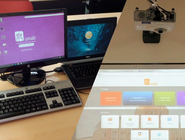 Ajustes a elementos TIC en aulas y salones