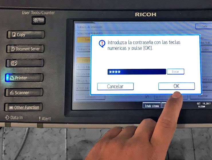 Nuevo Sistema de Impresión, Digitalización y Fotocopiado