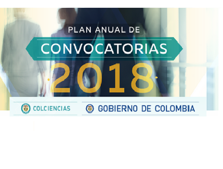 Plan Anual de Convocatorias Colciencias 2018
