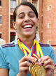 Estudiante de Ingeniería Financiera, triple campeona